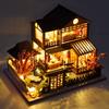 Wooden Mini Doll House 3D Puzzle Mini DIY Kit Production and Assembly of Room Toys Home Bedroom Decoration With Furniture Gifts