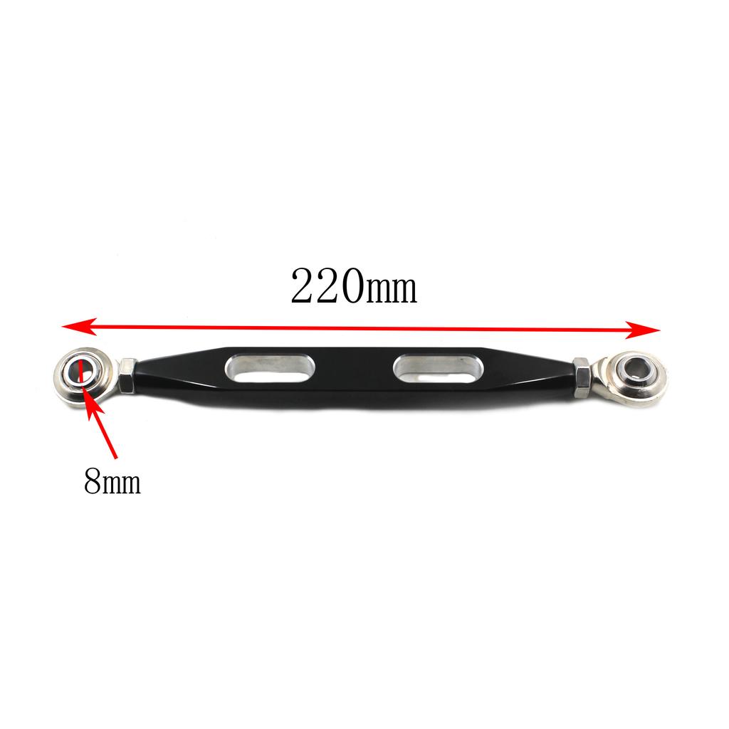 Motorcycle CNC Gear Shift Lever 220mm Fit for Harley Sportster 883 Black Aluminum Shift Linkage