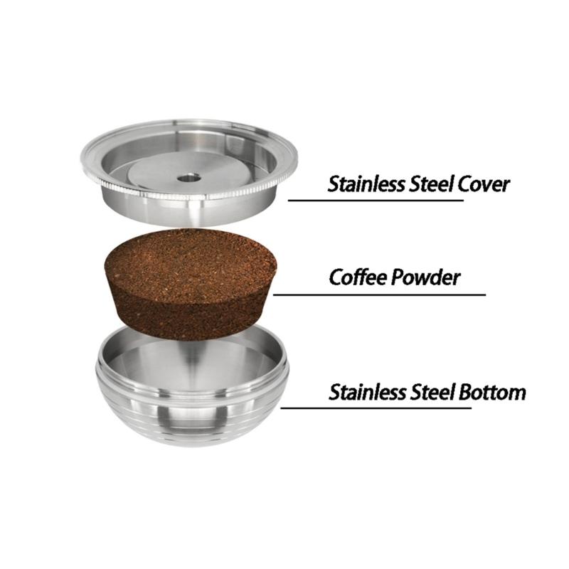 Reusable Coffee Filter Easy Installation Conversion Filter Adapter for GCA1 Coffee Machine Dishwasher Safe Accessories