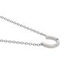 L.A.H. Vendome Aoyama Sterling Silver Horseshoe Necklace for Men, HS6N011850DZ