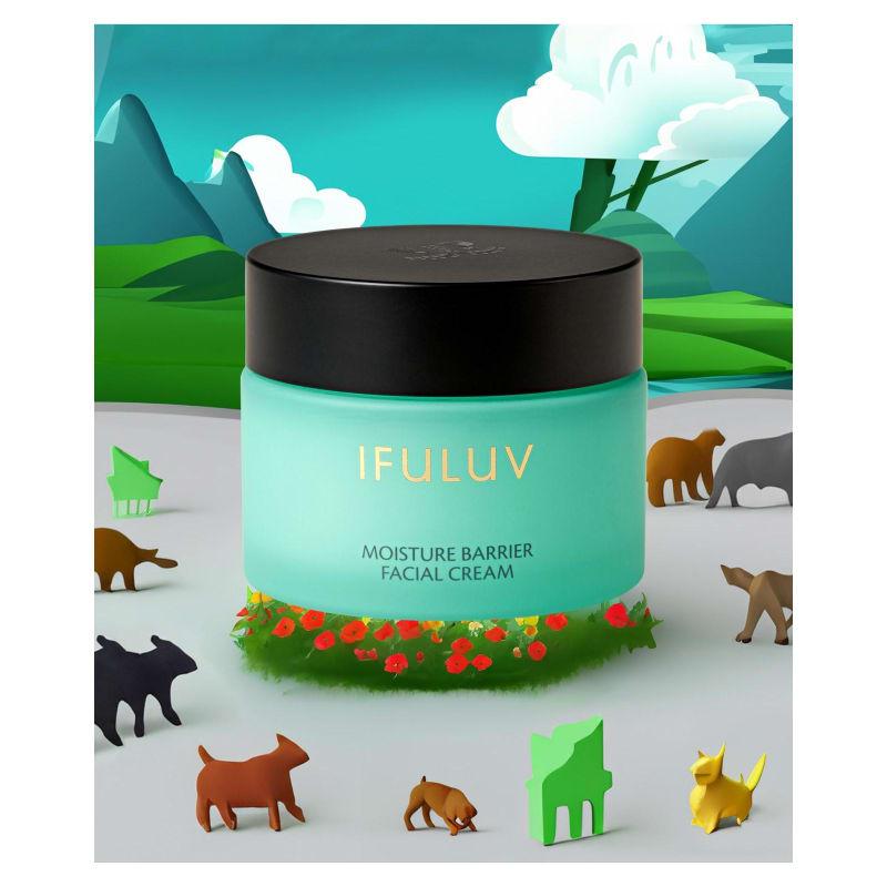 Hypoallergenic Moisturizing Facial Cream + Fragrance-Free Vegan Hand Cream 50ml + 50ml