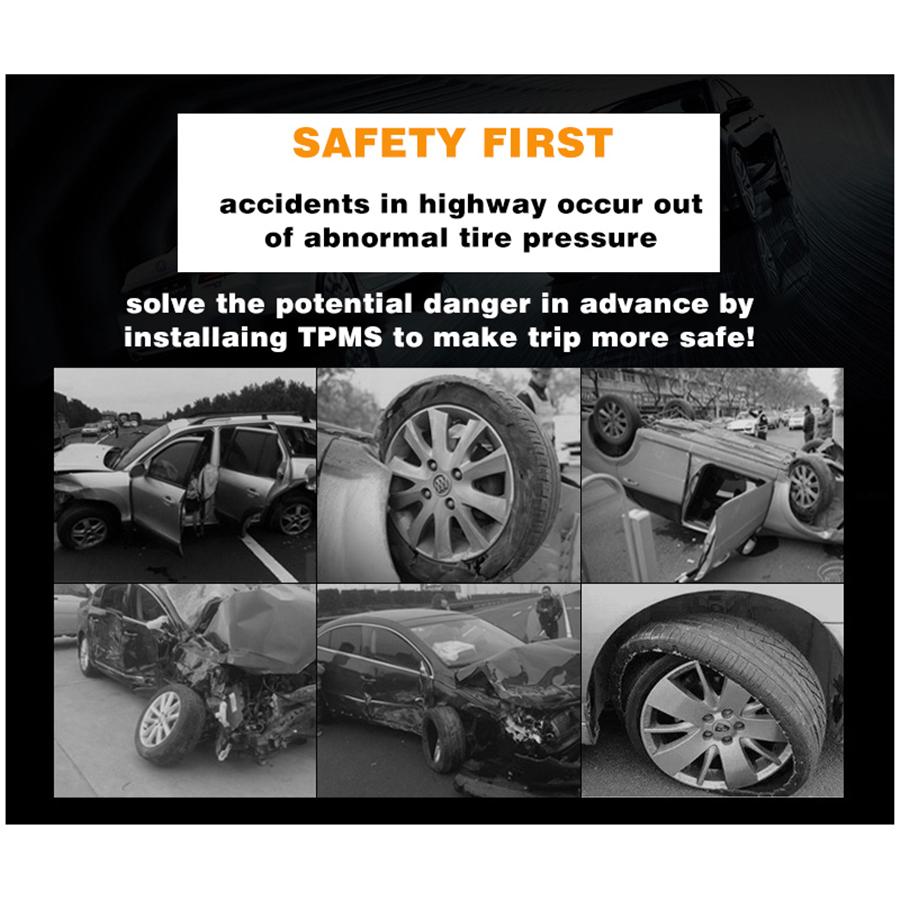 TPMS Tire Digital LCD Display Auto Security Alarm Tyre Pressure For Lexus IS Series/Lexus NX Series