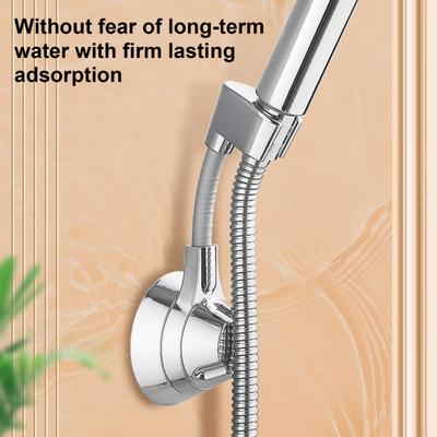 Soporte Ajustable para Cabezal de Ducha con Ventosa Soporte Sin Taladro Ajuste de Ángulo Universal 360
