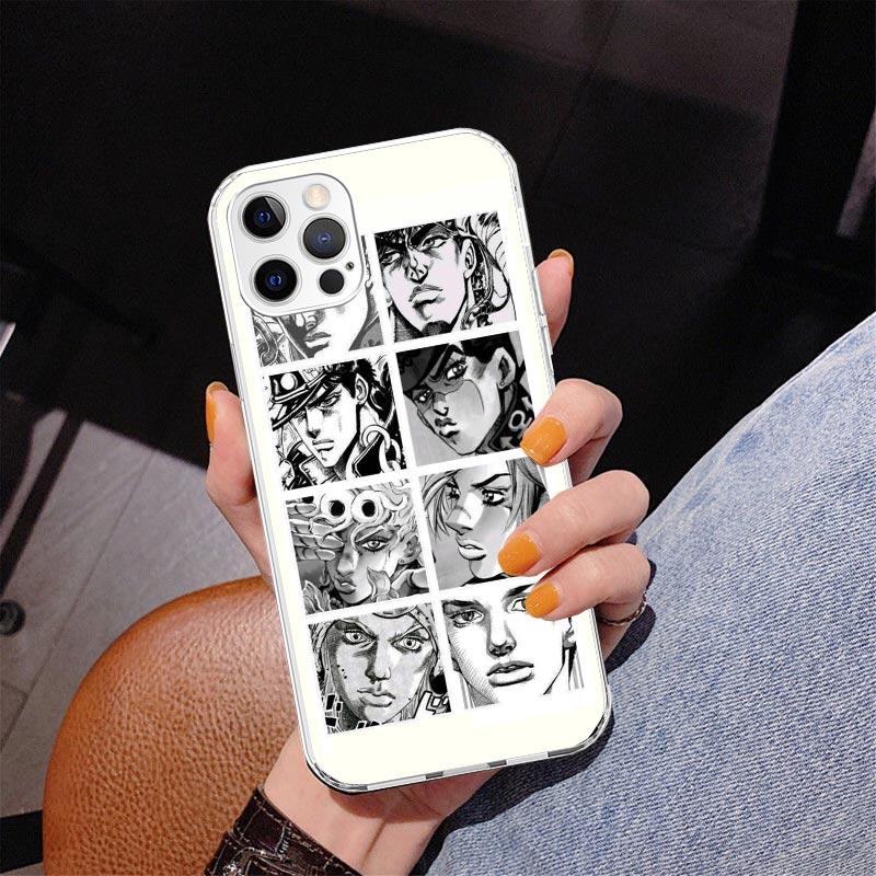 All JoJo's Bizarre Adventure Phone Case For iPhone 17 Air 16 Pro Max 16E 15 + 14 Plus 11 12 13 Mini 7 8 SE Gift Print Cover Fund