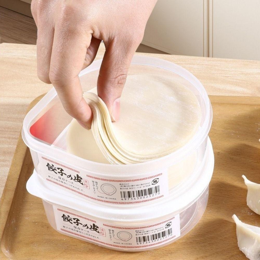 Sealed Dumpling Skin Storage Box Fresh-keeping Freezing Organizer  Home Use