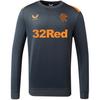 Castore Mens Rangers FC Long-Sleeved Training Sweatshirt