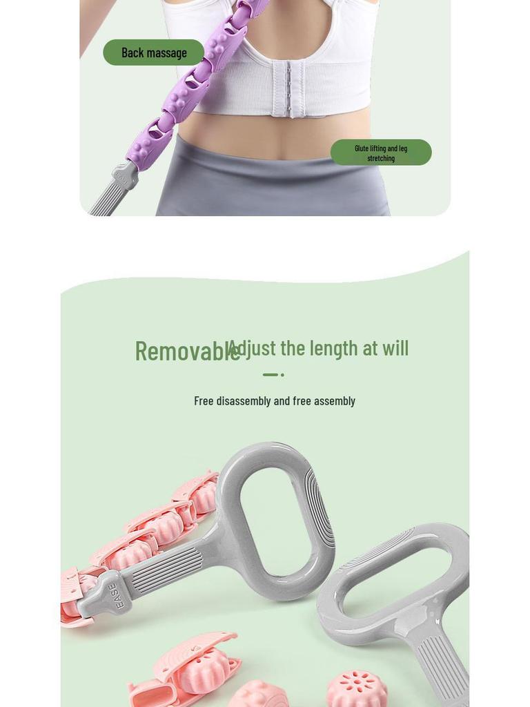 Detachable Ball Roller Back & Neck Massager for Home