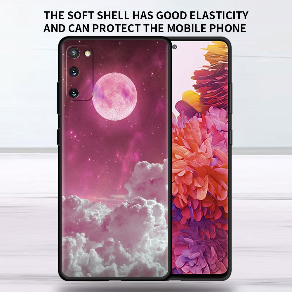 Husă Moale Pentru Samsung Galaxy Note 20 Ultra 10 Plus Lite A50 A70 A20 A40 A20e 9 8 A60 A10e Fundă Husă Telefon Floare Roz Hert Sac