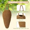 Outdoor Hanging Wasp Nest Waterproof Easy To Install Weather-Resistant Hornet Nest Rustic Handcrafted Wasp Nest Decoration