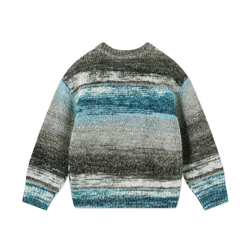 B.Duck Boys' Gradient Knit Sweater