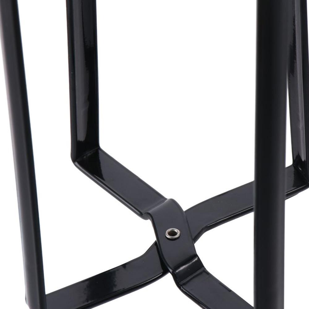 Iron/Resin Kitchen Stand Holder 21.5/15.8 CM Desktop Folding Trash Rack Home