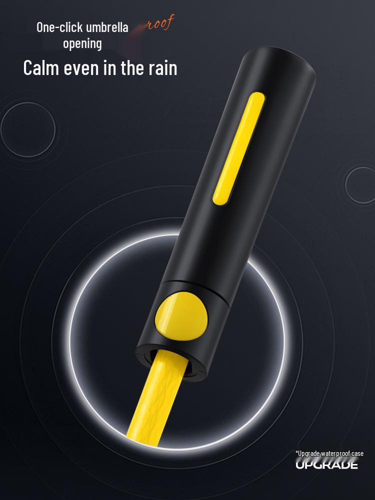 Extra Large Reinforced Windproof Double Automatic Umbrella for Men, Women, and Cars - Waterproof, Long Handle, Extra Thick, and Ideal for Rainstorms.