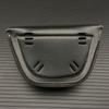 Universal Accessories Triangle Synthetic Leather Motorcycle Side Saddle Bag for Cafe Racer ATV Bikes