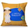 Muslim Child Celebrate Eid Ramadan Necessary Decorative Throw Pillow Case Children Like Room Cartoon Sofa Cushion Cover Cojines