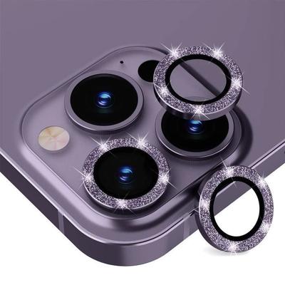 Camera Protection - for iPhone - 14 Pro/Pro Max - Tempered Glass - Anti-Scratch - Purple