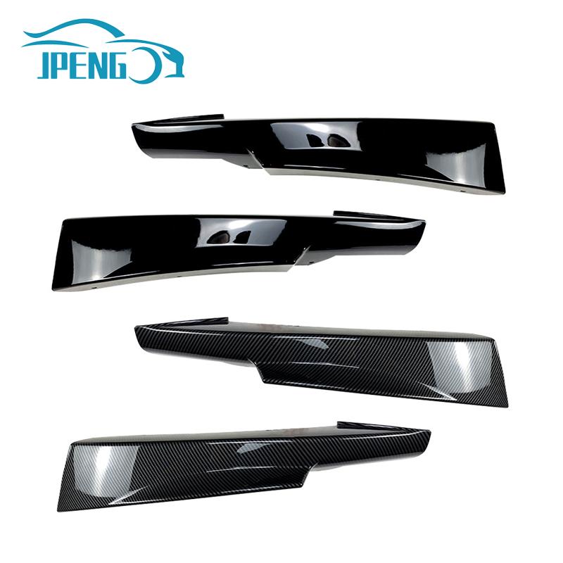 Für BMW Zubehör 3er E90 E91 328i 325i LCI M-Tech Sports 2009 2010 2011 2012 Frontsplitter Stoßstangenlippenabdeckungen Carbon Lo