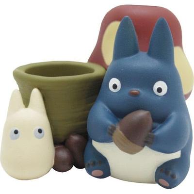 Ensky Studio Ghibli IKT-03B My Neighbor Totoro Stamp Holder (Medium Totoro & Small Totoro) Approx. 45 X 62 X 70 Mm, Made of PVC