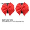 1 Pair Chest Patches Anti-exposure Bow And Sequin Decor Nipple Covers Reusable Lightweight Nipple Stickers Couple Sex Product for Parties And Dates