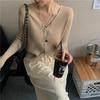 Autumn Knitted Open Cardigan Women's New Style V-neck Soft Sun Protection Outerwear Loose Versatile Top Korean Style
