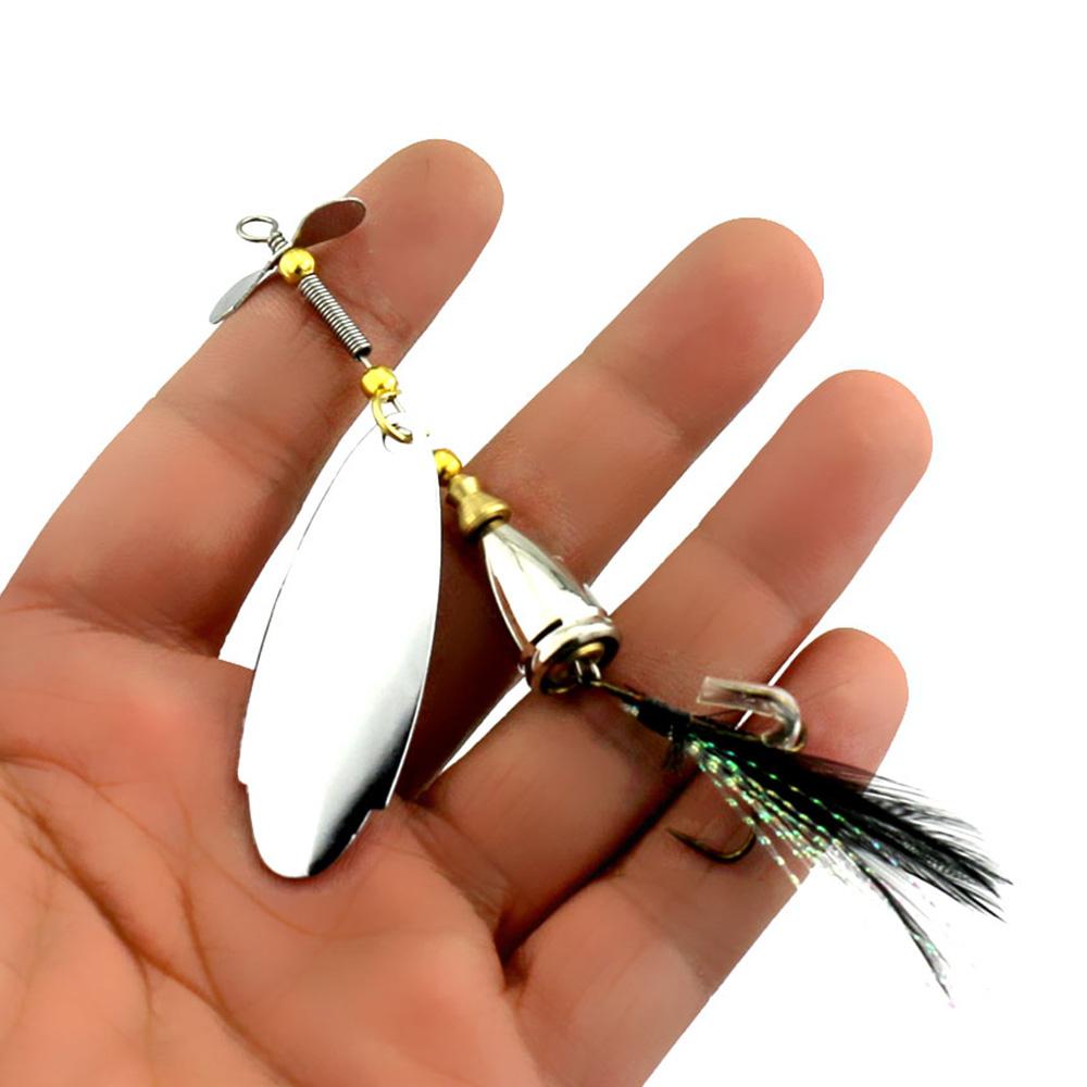 11 г Спиннер для ловли форели, ложка для форели, вобберы CrankBait ...