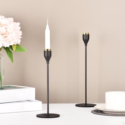 Candle For Taper Candles,Metal Decorative Candlestick Holder Wedding,Dinner,Party,Fit Pillar