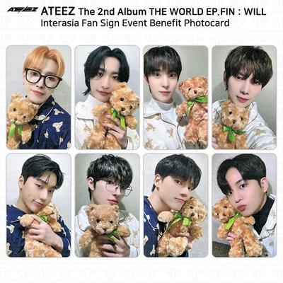 THE WORLD EP.FIN WILL InterAsia Fan Sign Event Benefit Photocard KPOP