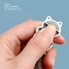 Folded Nail Clipper Mini Portable Cartoon Animal Cat Keychain Nail Scissors Manicure Trimming Tool Stainless Steel Pocket