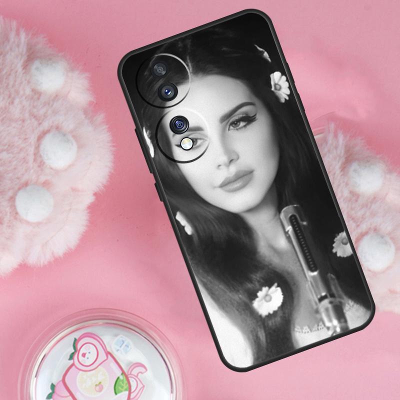 Singer Lana Del Rey Case For Honor Magic 7 Lite 5 6 Pro Honor 200 50 70 90 Lite X9b X9a X8b X8a X8 X9 X9c Cover
