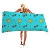 Slippers Sunglasses Digital-printed Polyester Superfine Fiber Double-sided Fleece Beach Vacation Bath Towel, Beach Towel