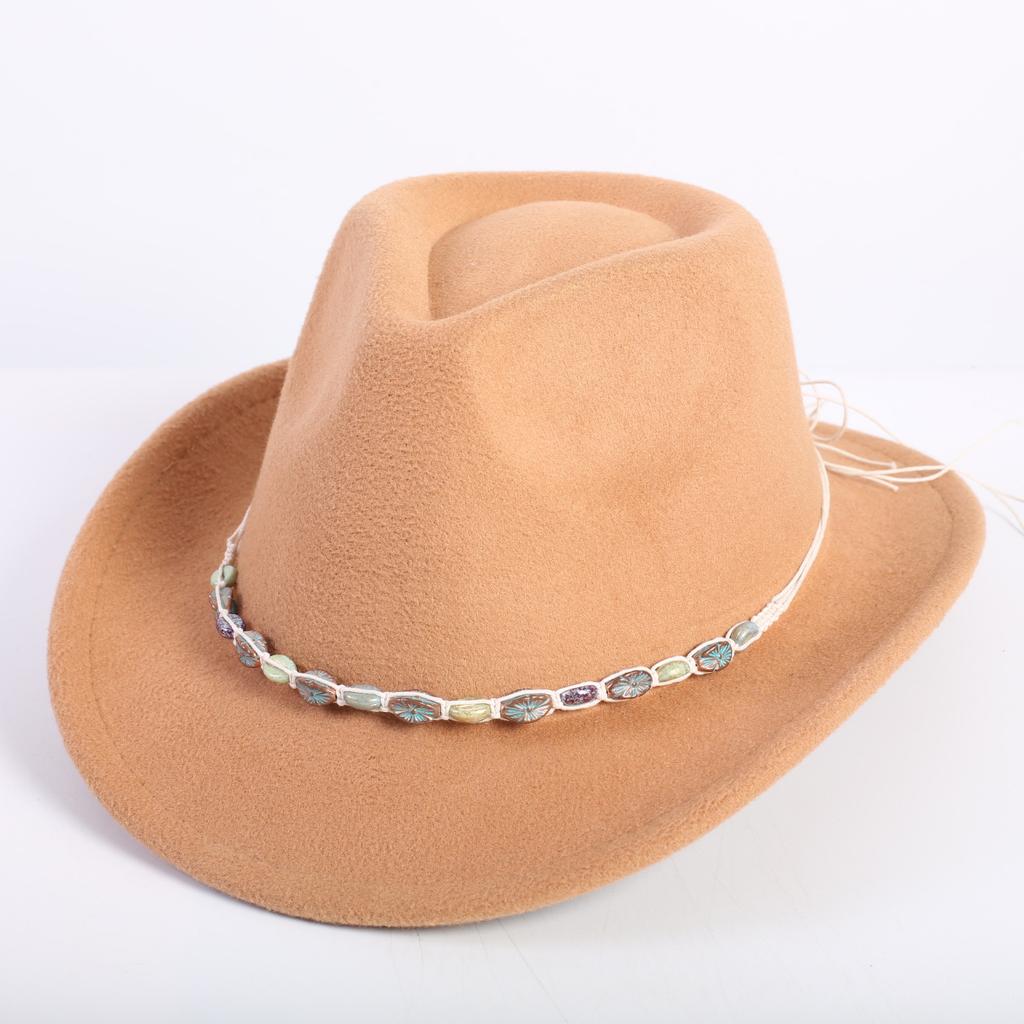 Popular children's fashion cute western cowboy hat, small rancher outdoor children's jazz hat