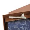 Tie Tie Bar Box Set the Pooh Calligraphy Pattern x Hiyokkori Tie [Disney] & (Winnie Bar)