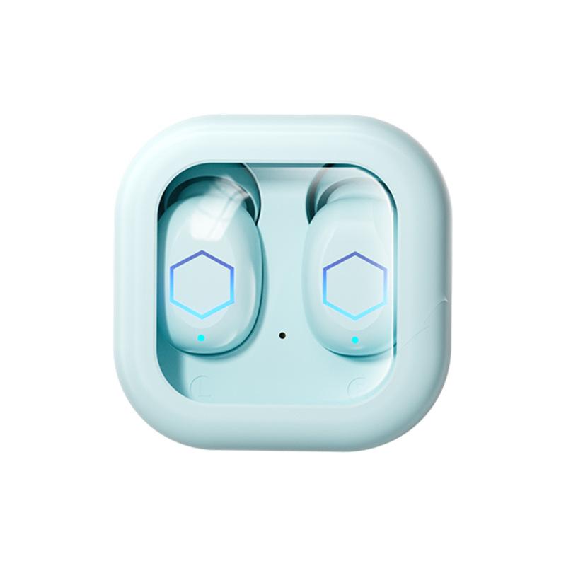 

B30Wireless Bluetooth Headphones with Long Battery Life, High Sound Quality, and Transparent Digital Display TWS Sports smart earphones B30Light Green