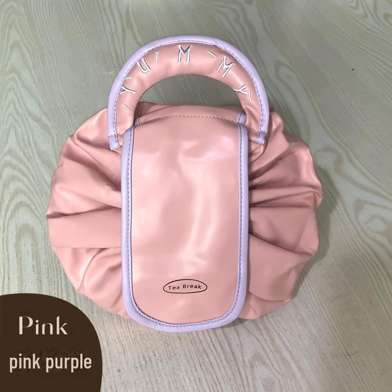 

Новая водонепроницаемая вместительная дорожная сумка для косметики и туалетных принадлежностей с завязками