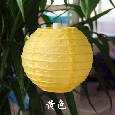 

High quality 4Inch 10cmRound Chinese Paper Lantern Balls for DIY Decoration Festive Wedding Party Supplies Hanging paper lantern 10cm lanterns жёлтый