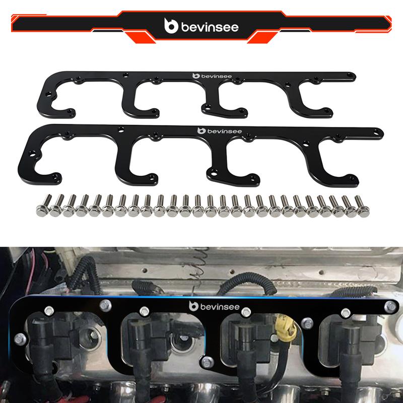 For LS D580 Square Coil Brackets Set, for 1997-2004 LS1 Engines, for Chevrolet Camaro/Corvette C5, for Pontiac Firebird