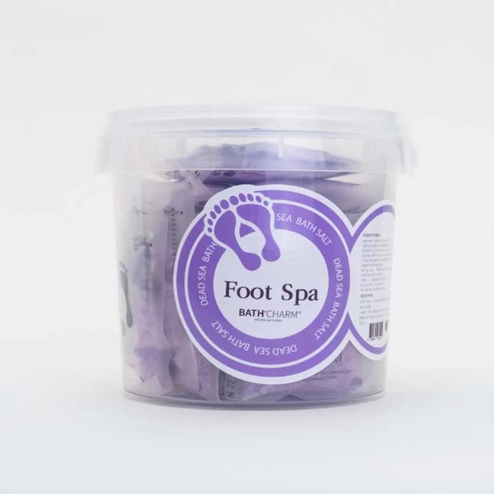 BATHCHARM Dead Sea Salt Foot Spa Mint 30g x 25EA Foot Bath Additives