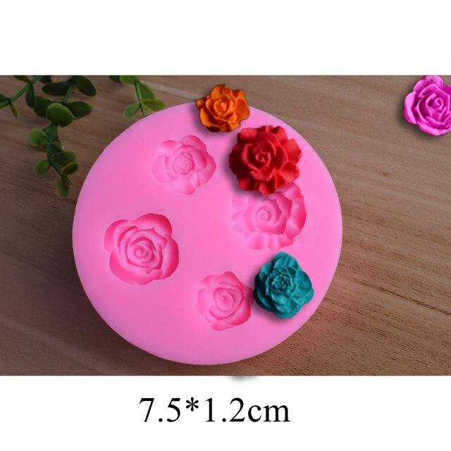 

Силиконовая форма для цветов, помадка, украшения тортов, кексов, желе, конфет, шоколада, украшения, инструменты для выпечки
