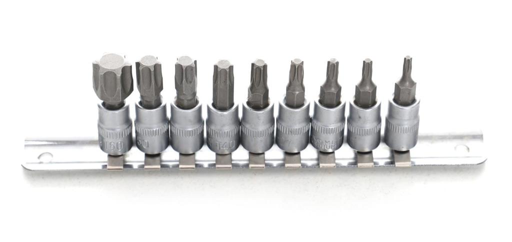 Zestaw Nasadek 1/4" 9el. KD10241
