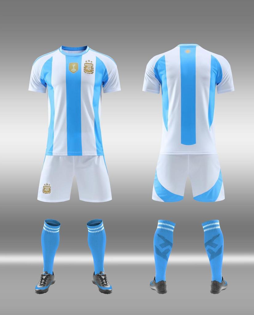 Argentina National Team Football Uniforms, World Cup Jerseys, Home Fans, Football Uniforms, Blank Sublimation