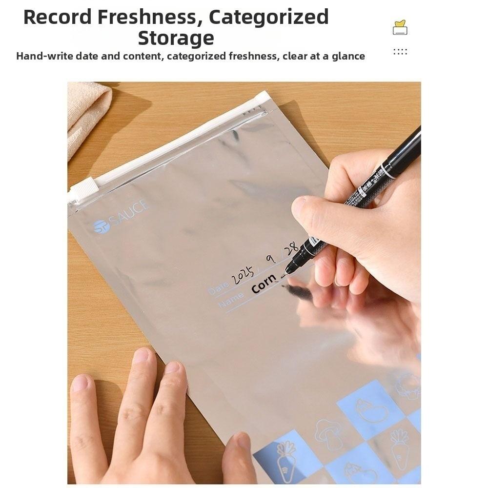 Reusable Food Sealing Bags Zip Lock Kitchen Fresh Bag Food Storage Bag Kitchen Refrigerator