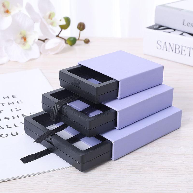 PE Film Jewelry Packaging Box - Bracelet Suspension Drawer Storage Box
