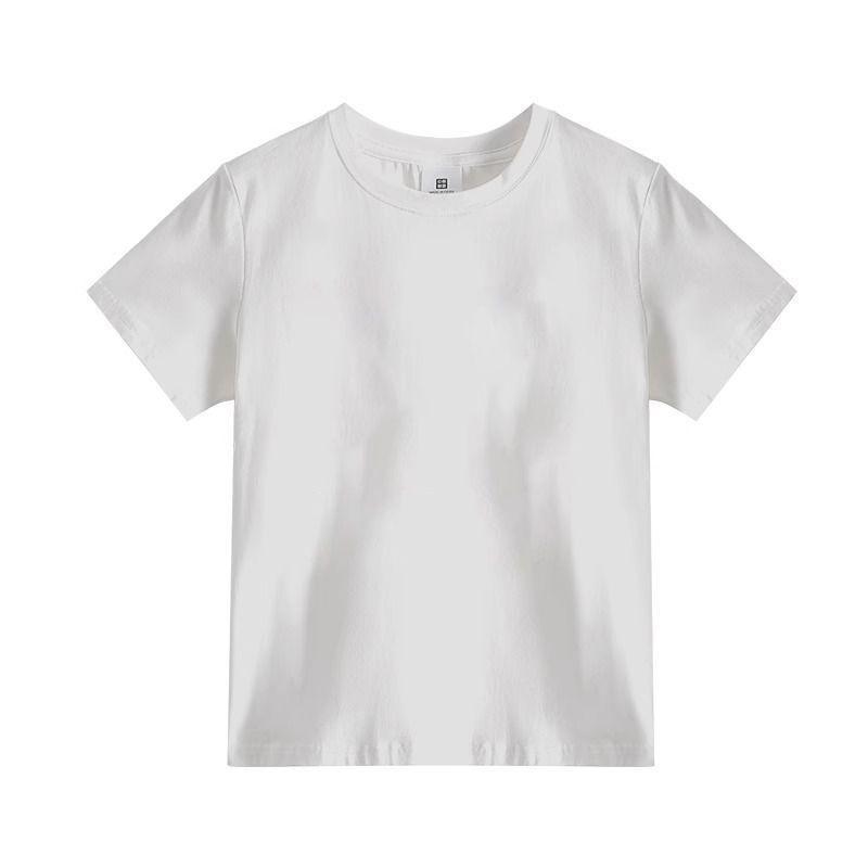 Mens Short Sleeve T Shirt Casual Everyday Cotton Top Slim Fit Solid Color American Style Basic Tee