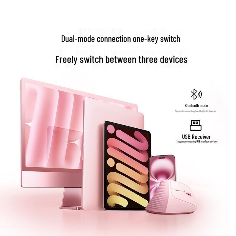 Ugreen M571P Ergonomic Dual Mode Vertical Mouse