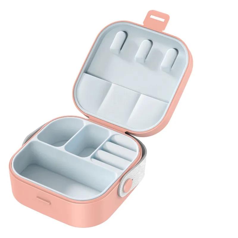 Simple And Exquisite Jewelry Storage Box Portable And Multifunctional Separated Jewelry Lipstick Decoration Organizing Box YLE25