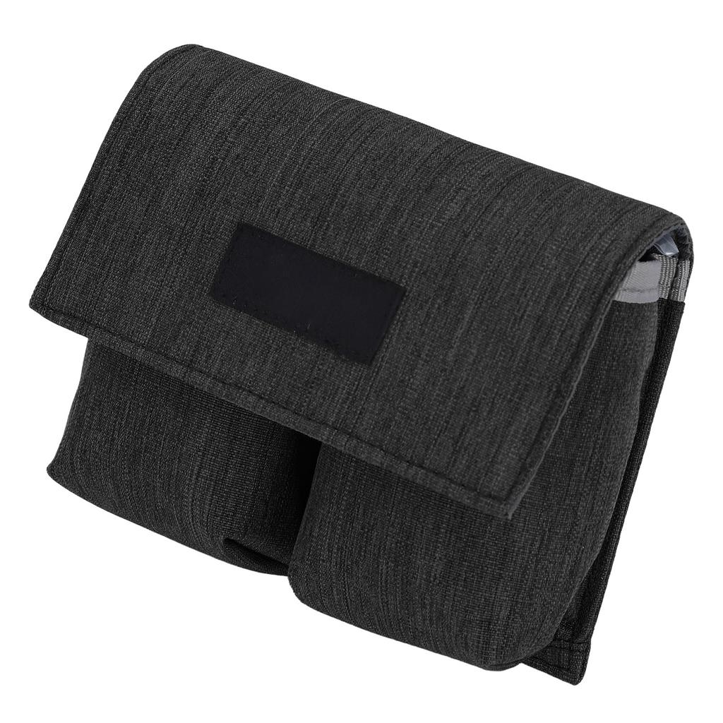 Drone Battery Bag 2 Pockets Portable Camera Battery Case Protective Cover for Outdoor Blue