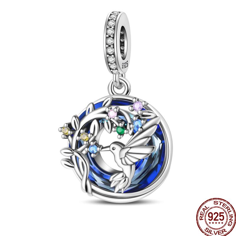 

Copper Animal Flower Art Bird Flying Wings Bee Charm Beads Suitable For 3Mm Original Bracelet