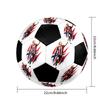 Erling Haaland Soccer Ball Size 5 Colorful Machine Stitched PVC Competition Ready Durable High-Bounce