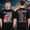 Vasaros Foo Fighters Take Cover Tour 2026 Grafinis Merch Marškinėliai Unisex Harajuku Hip Hop Punk Marškinėliai Y2K Gotikiniai Medvilniniai Oversized Marškinėliai