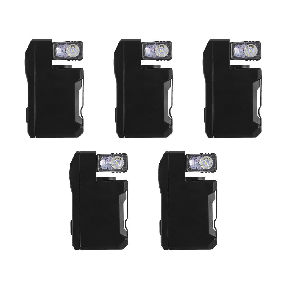 G5 EDC Mini Flashlight 400LM Portable Flat Pocket Flashlight TypeC Rechargeable for Outdoor Camping Fishing Emergency Lighting