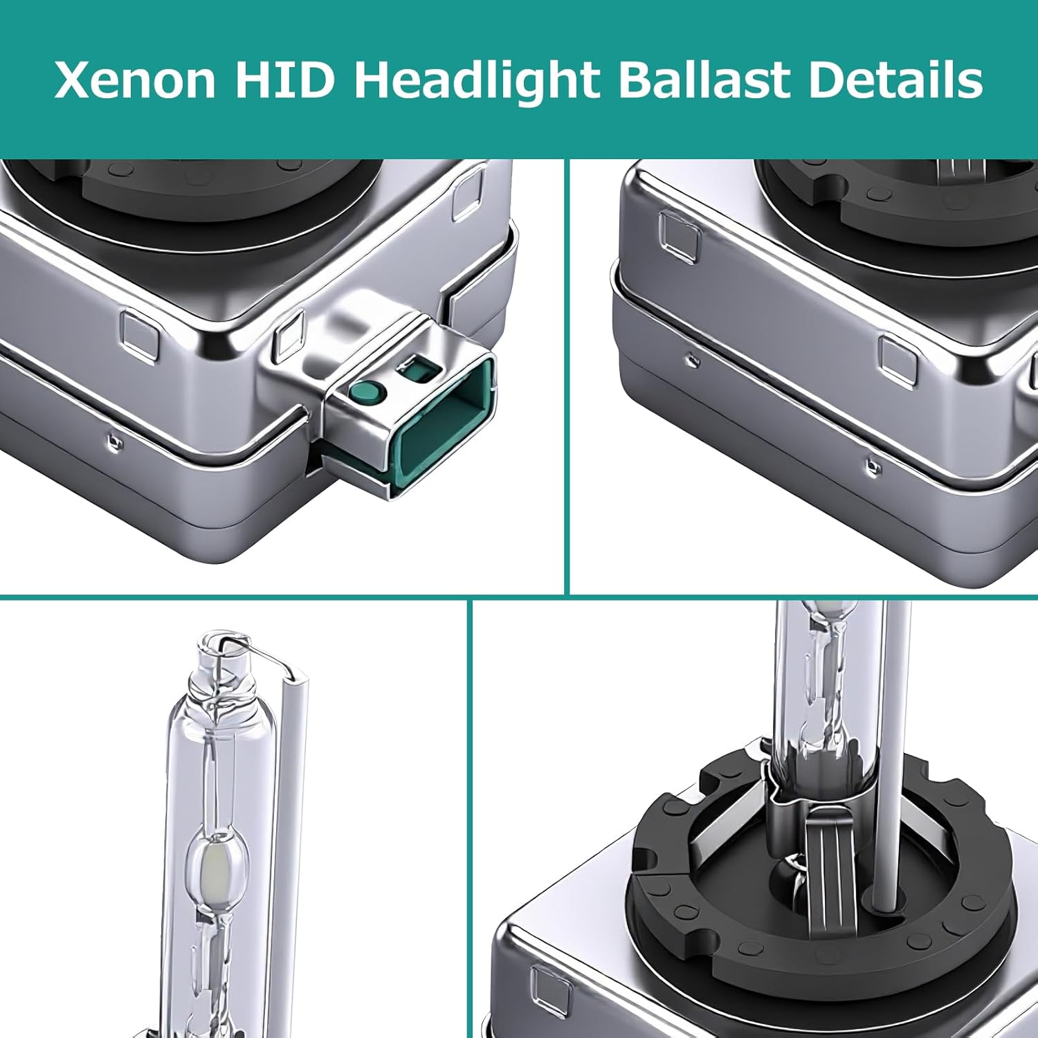 

Xenon Headlight Bulbs D3S 6000K 35W Super Bright 3200 for Lumens 6000K D3C D3R Compatible IP68 Waterproof 3000 Hours Long Life